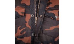 Koszulka motocyklowa BOS Lumberjack - Impact Red