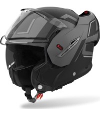 Kask motocyklowy Flip-Up AIROH MATHISSE 2 Genius P/J Matte Gray
