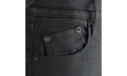 Męskie jeansy motocyklowe Oxford Original Approved CE Regular Fit czarne