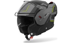 Kask motocyklowy Flip-Up AIROH MATHISSE 2 Genius P/J Matte Yellow