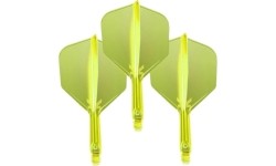 Lotki Dart Target K-Flex Neon No.6 Medium - 3-pak - Fluo Orange