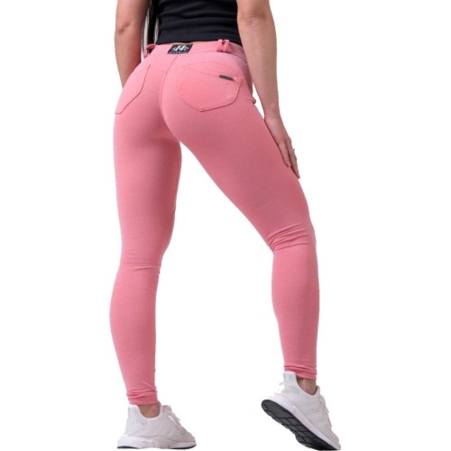 Legginsy damskie Nebbia Dreamy Edition Bubble Butt 537 - Powder Pink