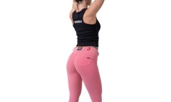 Legginsy damskie Nebbia Dreamy Edition Bubble Butt 537 - Powder Pink