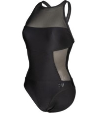 W Mesh Panels Swim Pro Back Black 36 - 500
