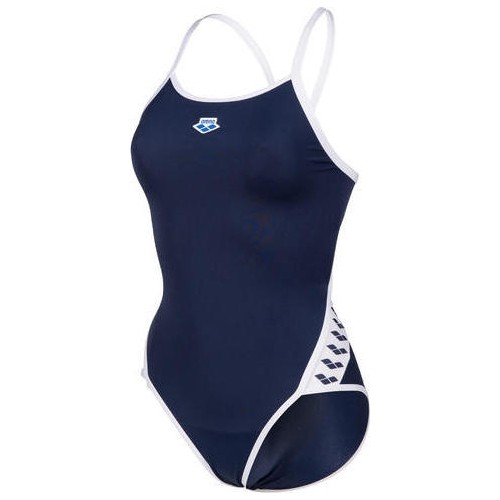 Damski strój kąpielowy Arena Icons Super Fly Back Solid granatowo-biały 32 - 701