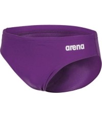 M Team Swim Briefs Solid Plum-Wh 100 - 911