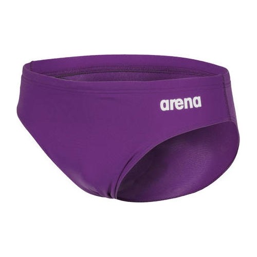 M Team Swim Briefs Solid Plum-Wh 100 - 911