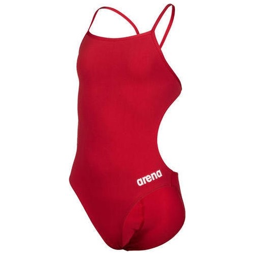 G Team Swimsuit Challenge Solid Red-Whi 10-11 - 450
