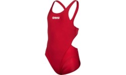 Strój kąpielowy G Team Swim Tech Solid czerwono-biały 10-11 - 450