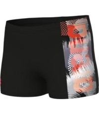 B Light Tricks Swim Short Black-Multi 10-11 - 550