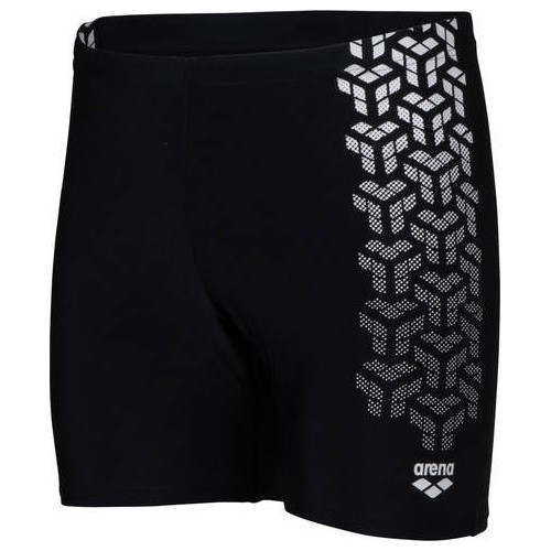 Kąpielówki Kikko V Swim Mid Jammer Graphic, czarno-białe - 510