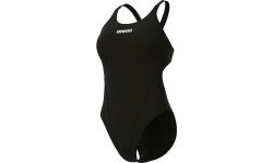 Damski strój kąpielowy Swim Tech, jednolity czarny, W 32 - 550