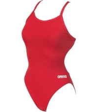 Damski strój kąpielowy Team Swimsuit Challenge Solid czerwono-biały 32 - 450