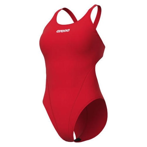 Damski strój kąpielowy Team Swim Tech Solid, czerwono-biały, 32 - 450
