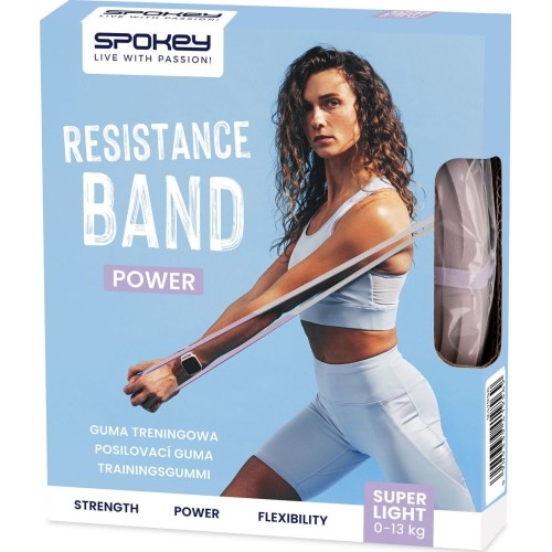 Super lekka guma treningowa Spokey POWER