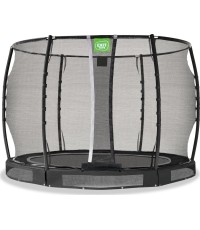 Trampolina gruntowa EXIT Allure Premium ø305 cm, czarna