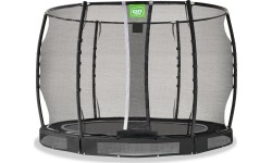 Trampolina gruntowa EXIT Allure Premium ø305 cm, czarna