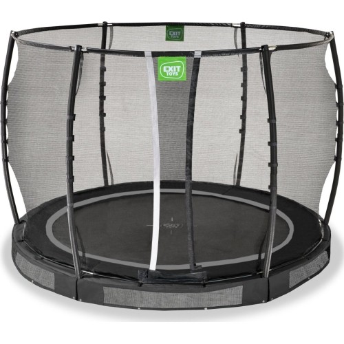 Trampolina gruntowa EXIT Allure Premium ø305 cm, czarna