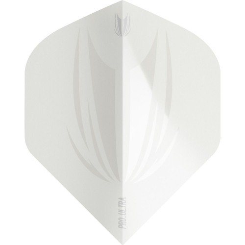 Dart Flights Target ID Pro Ultra White No2 - 3-pak