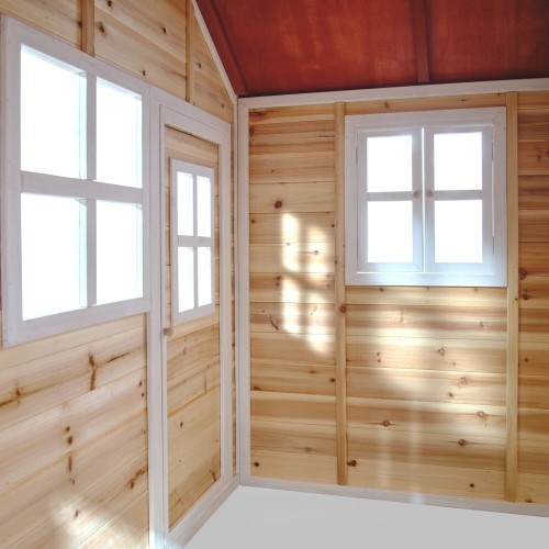 Drewniany domek do zabawy EXIT Loft 150 - naturalny