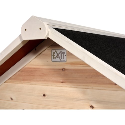 Drewniany domek do zabawy EXIT Loft 550 - naturalny