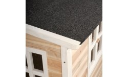 Drewniany domek do zabawy EXIT Loft 550 - naturalny