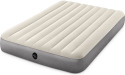 Materac welurowy dmuchany 203x152 cm Intex 64103