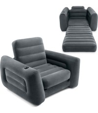 Dmuchany fotel-materac 2w1 INTEX 66551