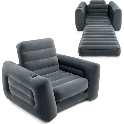 Dmuchany fotel-materac 2w1 INTEX 66551