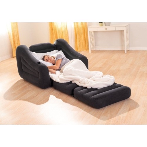 Dmuchany fotel-materac 2w1 INTEX 66551