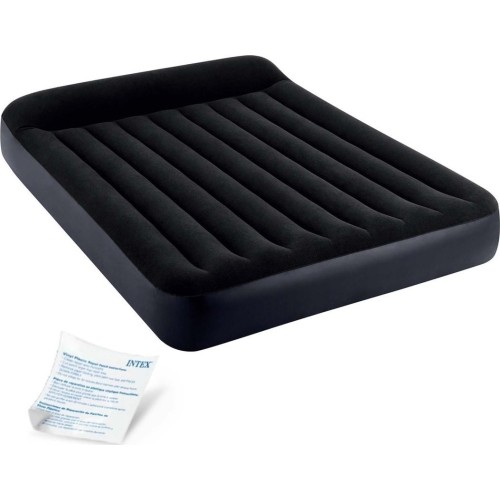 Materac dmuchany do spania 203x152 cm dwuosobowy łóżko INTEX 64143