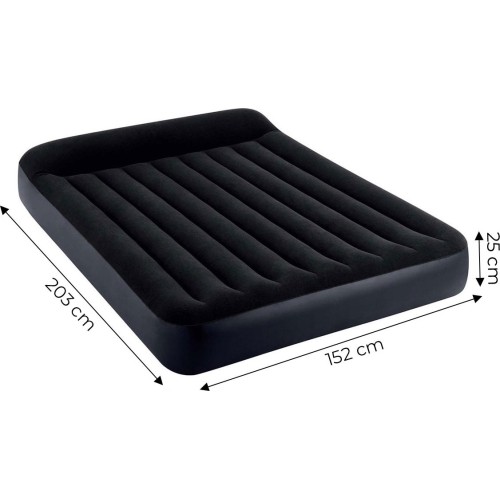 Materac dmuchany do spania 203x152 cm dwuosobowy łóżko INTEX 64143