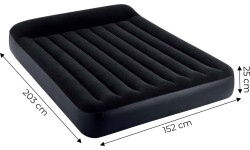Materac dmuchany do spania 203x152 cm dwuosobowy łóżko INTEX 64143