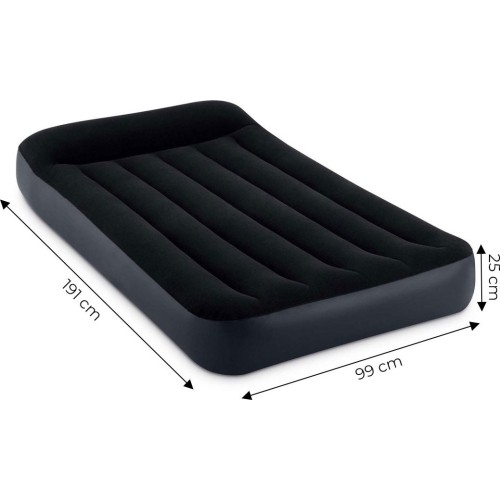 Materac dmuchany do spania 191x99 cm jednosobowy łóżko INTEX 64146ND