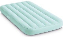 Materac dmuchany dla dzieci do spania 157x88x18 niebieski INTEX 66803