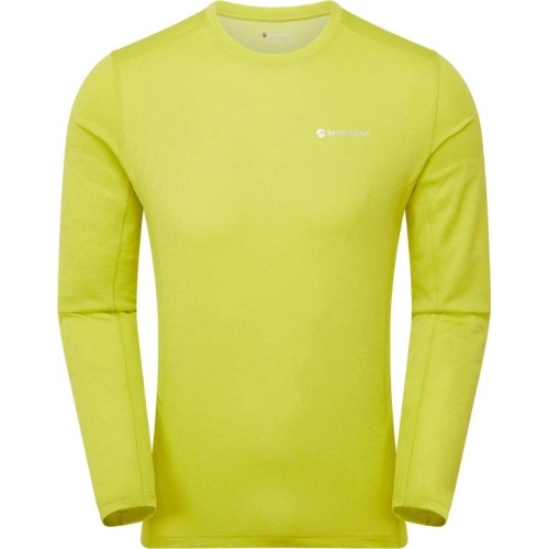 Chief. Montane DART LITE LONG SLEEVE T-SHIRT - Geltona
