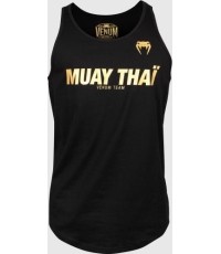 Męski bezrękawnik Venum Muay Thai VT - Black/Gold
