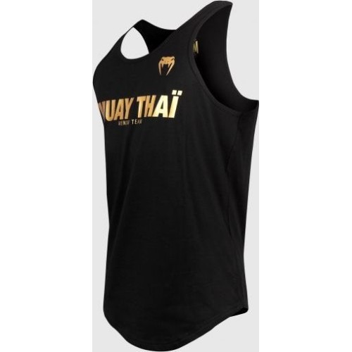 Męski bezrękawnik Venum Muay Thai VT - Black/Gold