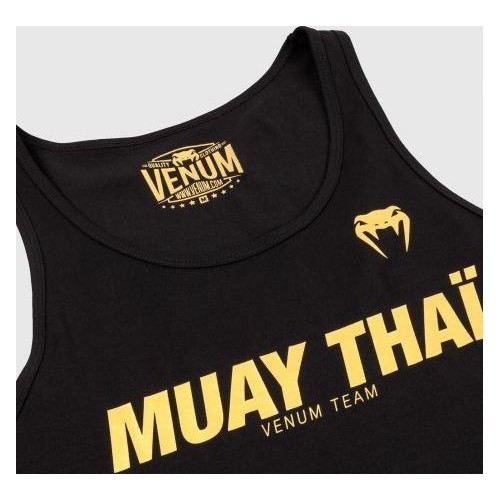 Męski bezrękawnik Venum Muay Thai VT - Black/Gold