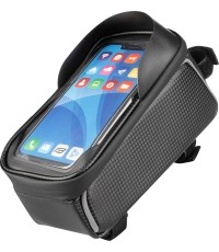 Torba i uchwyt na telefon na ramę FORCE CLASH, 1l, folia dotykowa