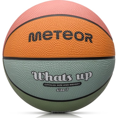Koszykówka meteor co tam - Lightblue/orange