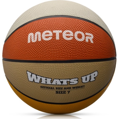 Koszykówka meteor co tam - Orange/beige
