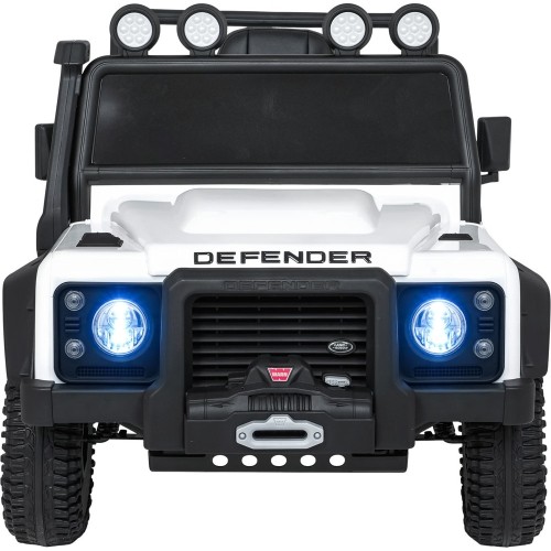 Land Rover Defender 110 SVX Concept pojazd elektryczny biały