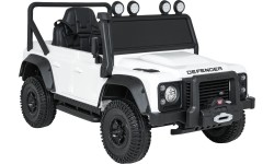Land Rover Defender 110 SVX Concept pojazd elektryczny biały