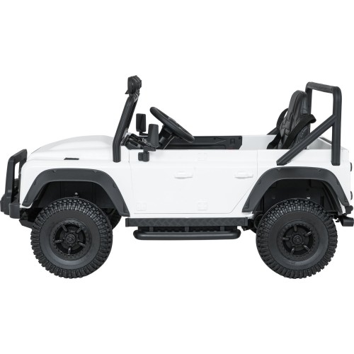 Land Rover Defender 110 SVX Concept pojazd elektryczny biały