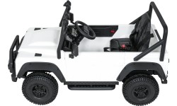 Land Rover Defender 110 SVX Concept pojazd elektryczny biały
