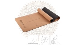 ZESTAW DO JOGI HMS MATA KORKOWA TPE YM11 + KLOCEK KJ02 + PASEK SJ02