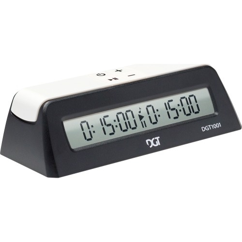 Zegar szachowy DGT 1001 czarno-biały