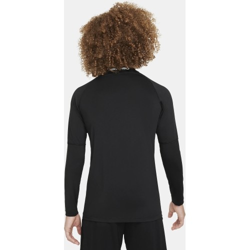 Koszulka młodzieżowa Nike B NP DF LS Top 24, czarna FJ6822 010