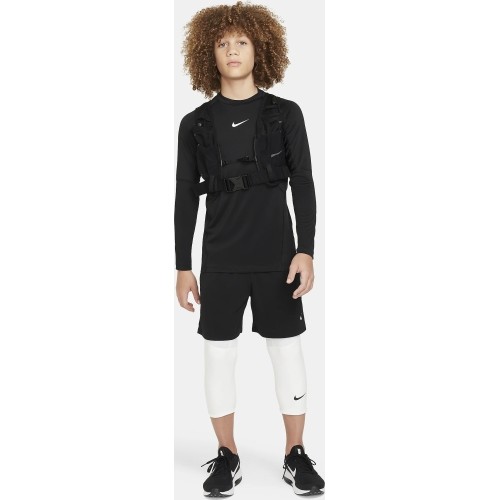 Koszulka młodzieżowa Nike B NP DF LS Top 24, czarna FJ6822 010